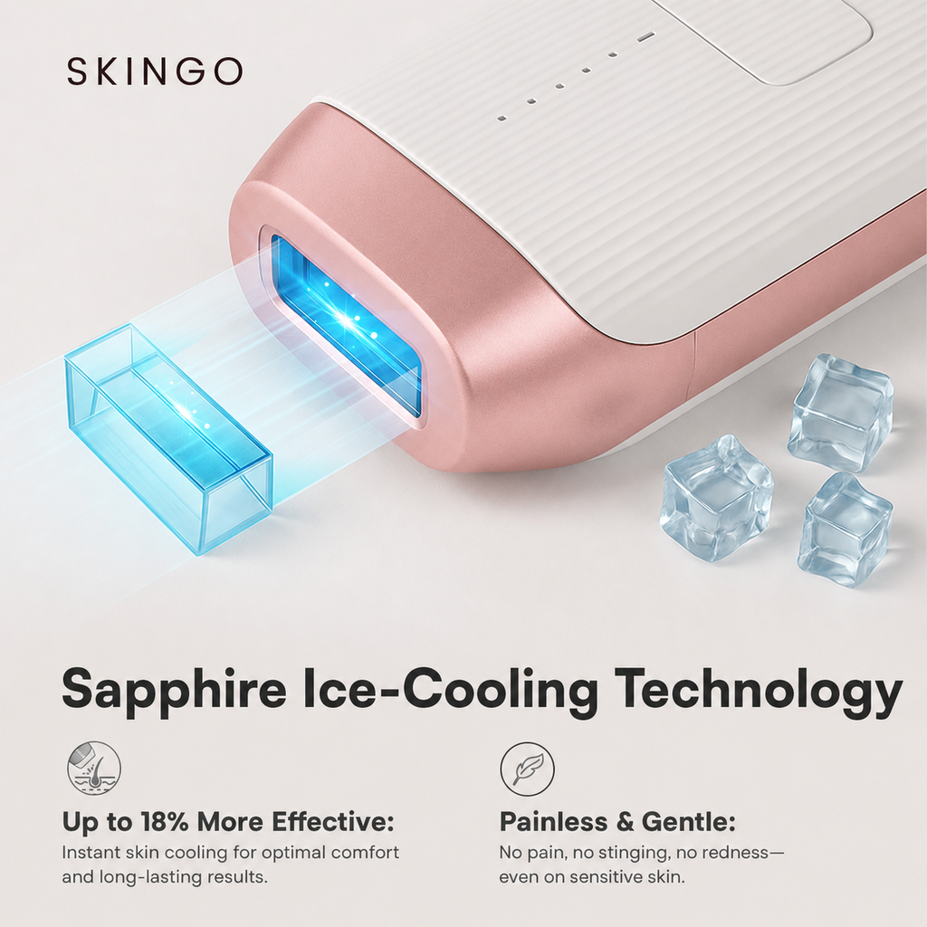 PRO - Skingo Sapphire Iceglow Hair Removal Device