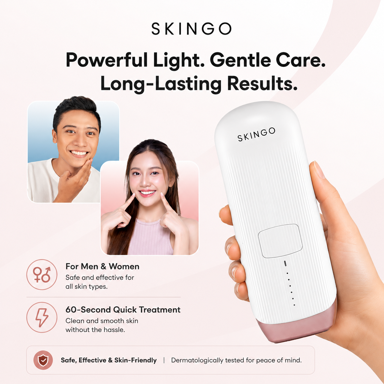 PRO - Skingo Sapphire Iceglow Hair Removal Device