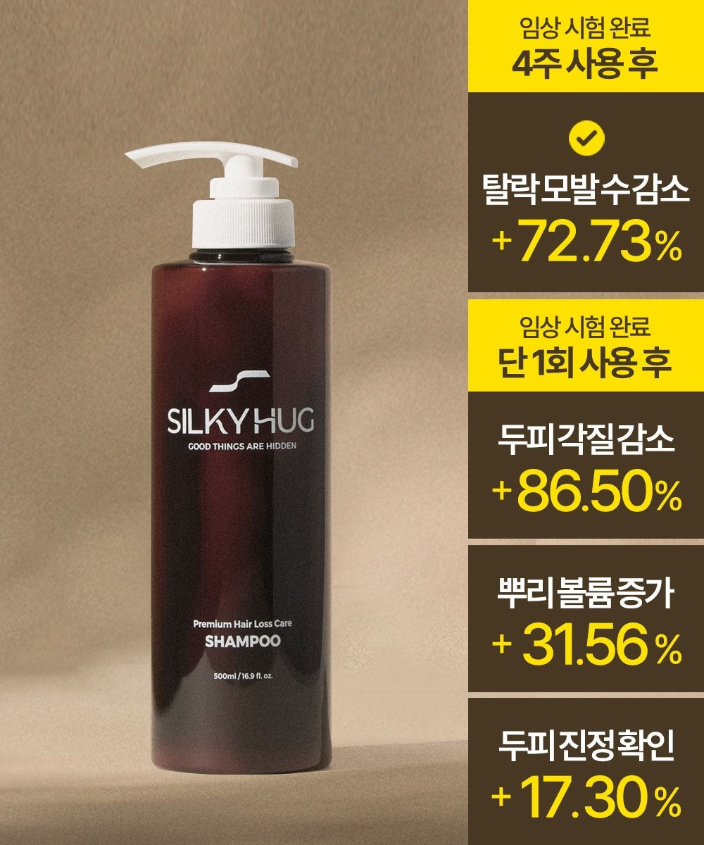 Silky Hugs Acidic Home Care Hair Loss Relief Shampoo 500ml